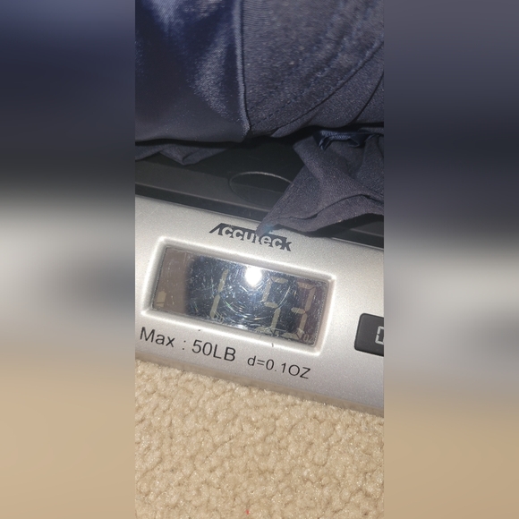 Vintage American Bazaar Navy Blue Long Trench Coat women's size 6 Preowned. - Picture 13 of 16